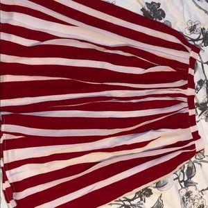 Striped skirt